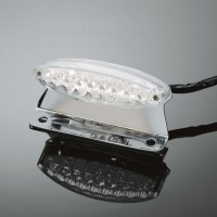 Highway Hawk H68-0601 Koncové světlo Mini s držákem SPZ LED chrom